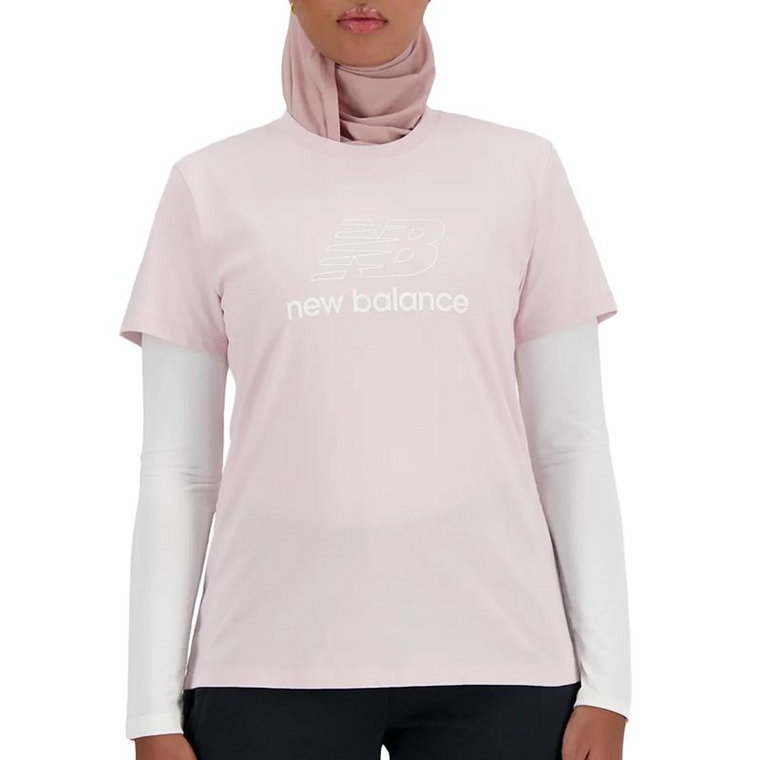 Koszulka New Balance WT41816SOI - różowa