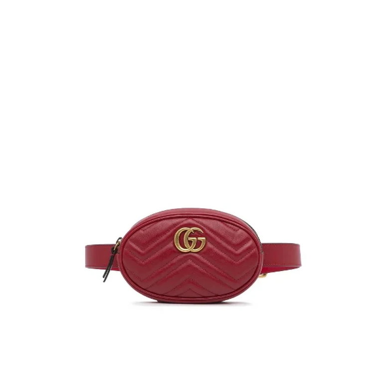 Pre-owned Leather travel-bags Gucci Vintage