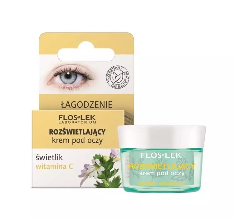 FLOSLEK ROZŚWIETLAJĄCY KREM POD OCZY 15ML