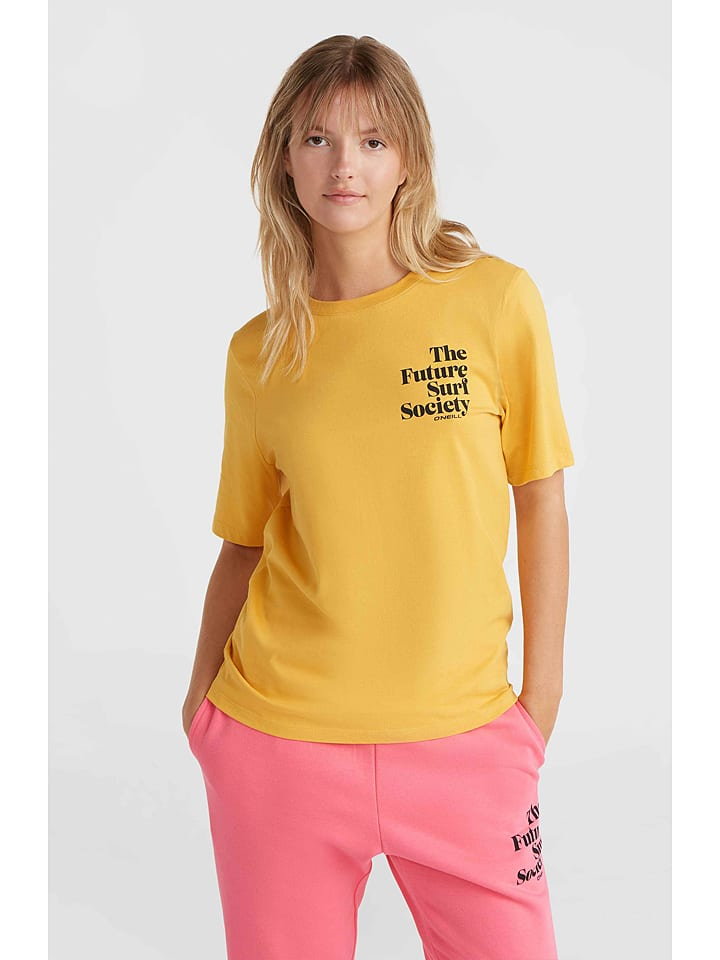 ONEILL Koszulka "Future Surf Society" w kolorze żółtym