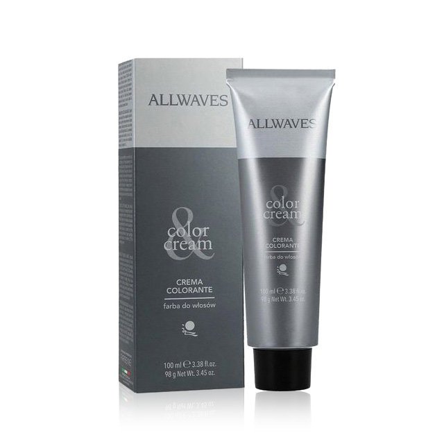 Allwaves, Cream Color, farba do włosów 2.01, 100 ml