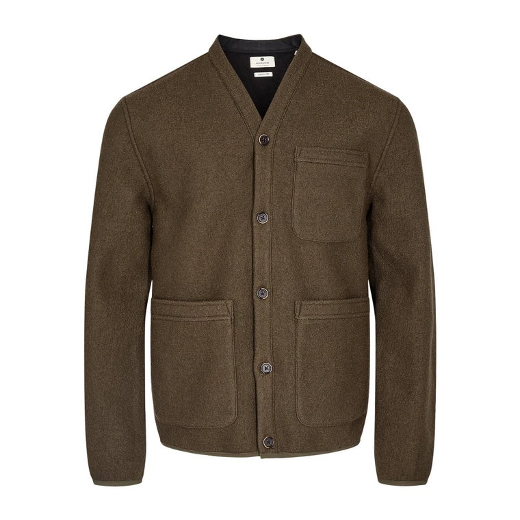 Sigurd Boiled Wool Overshirt Anerkjendt