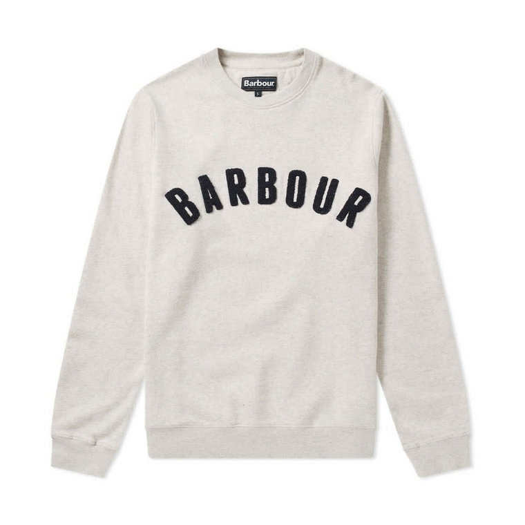 Sportowy Komfortowy Sweter z Kapturem Barbour