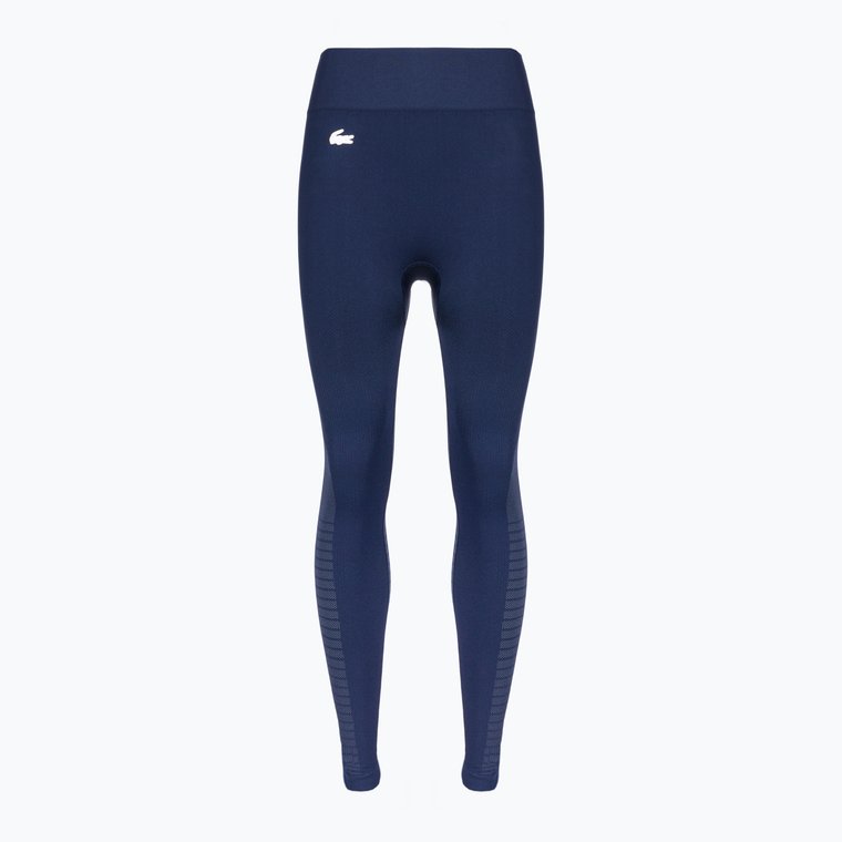 Legginsy damskie Lacoste XF7881 navy blue/navy blue