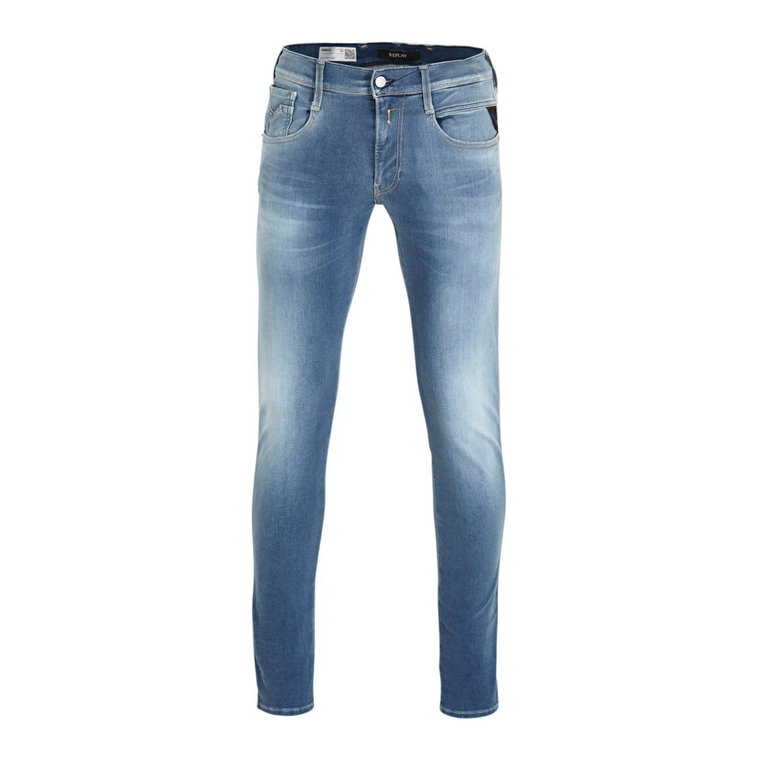 Niebieskie Spodnie Jeans 661.R14.009 Replay