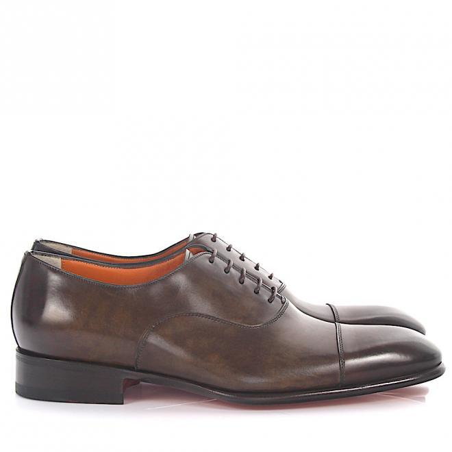 Santoni Buty biznesowe Oxford 12474 skóra cielęca