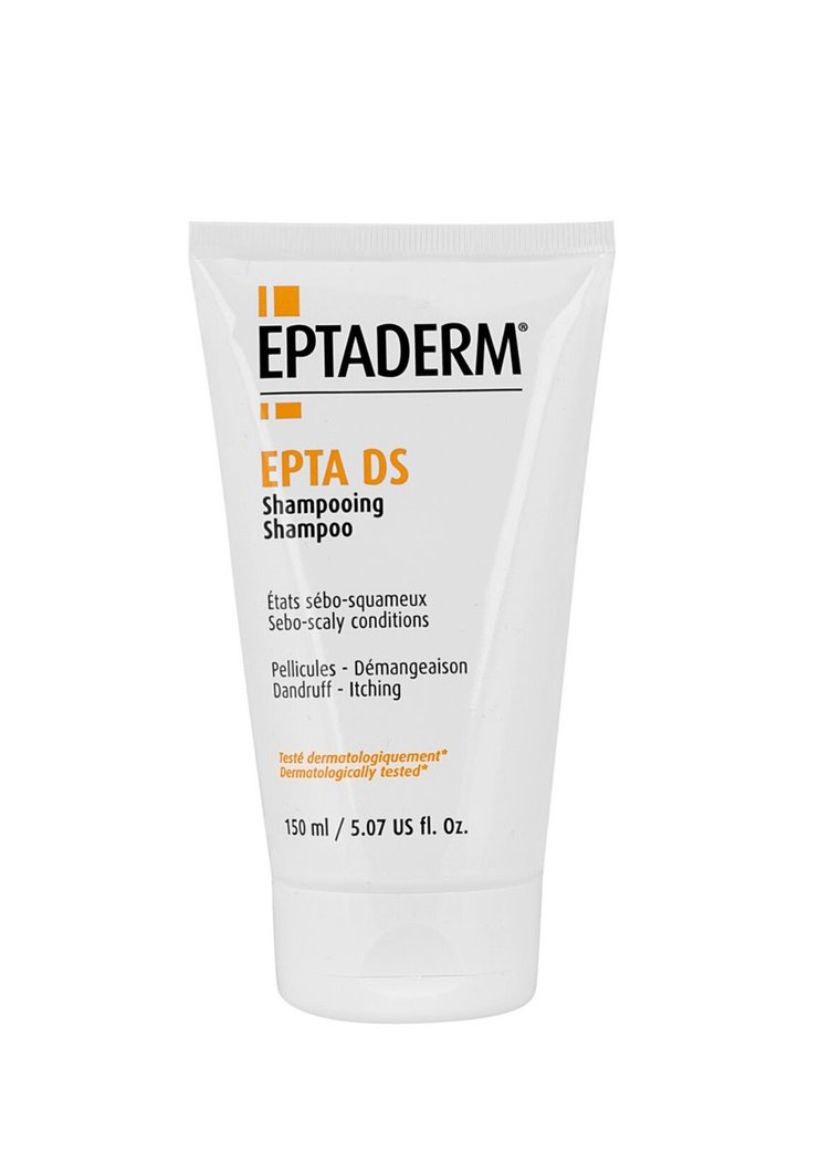 EPTA DS Shampoo, szampon do włosów z łojotokowym zapaleniem skóry, 150 ml