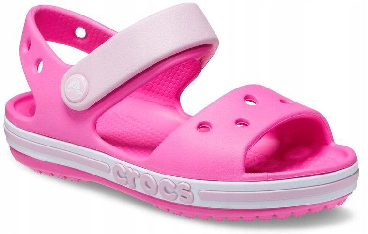 Lekkie Sandałki Dziecięce Crocs Buty Na Rzep 23-24