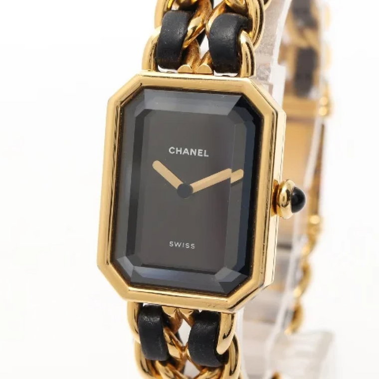 Pre-owned Leather watches Chanel Vintage