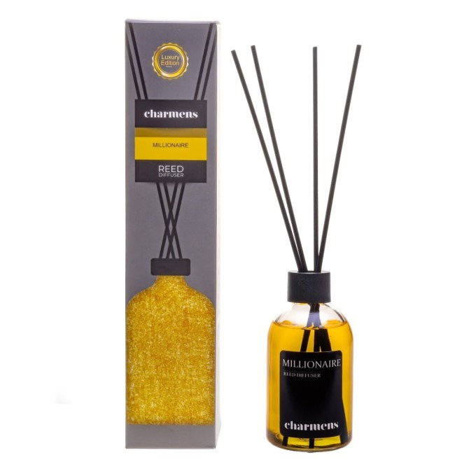 Charmens Luxury Edition Reed Diffuser patyczki zapachowe Millionaire 110ml