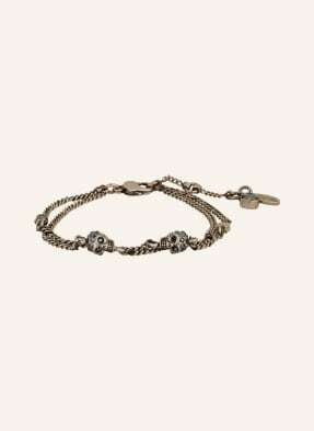 Alexander Mcqueen Bransoletka Multi Chain silber