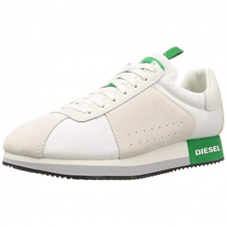 Zielone i Białe S-Pyave LC Yo1995 Ps308 H7459 Sneakers Diesel