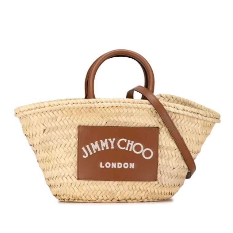 Pre-owned Raffia handbags Jimmy Choo Pre-owned