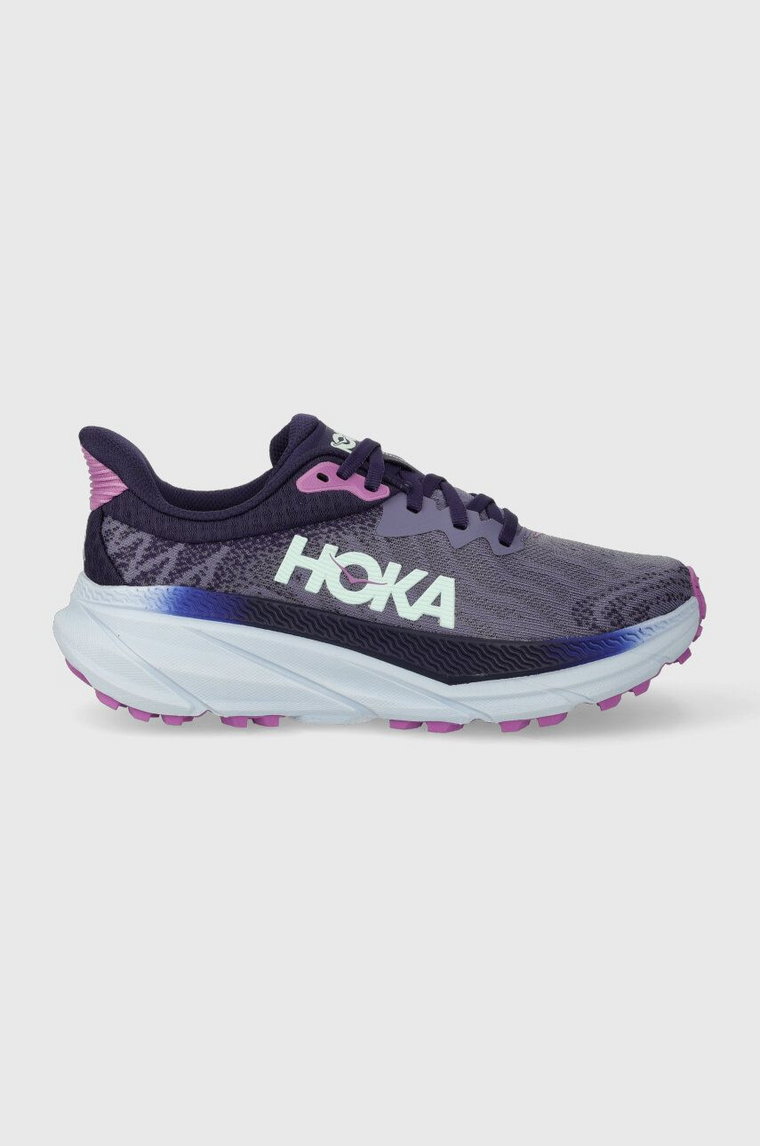 Hoka One One buty do biegania Challenger ATR 7 kolor fioletowy