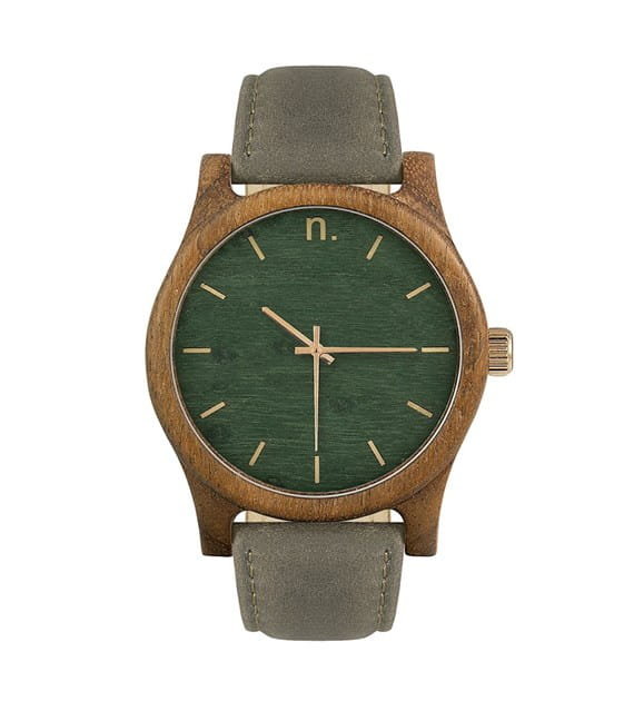 Zegarek Męski Drewniany NEAT CLASSIC 43MM N010