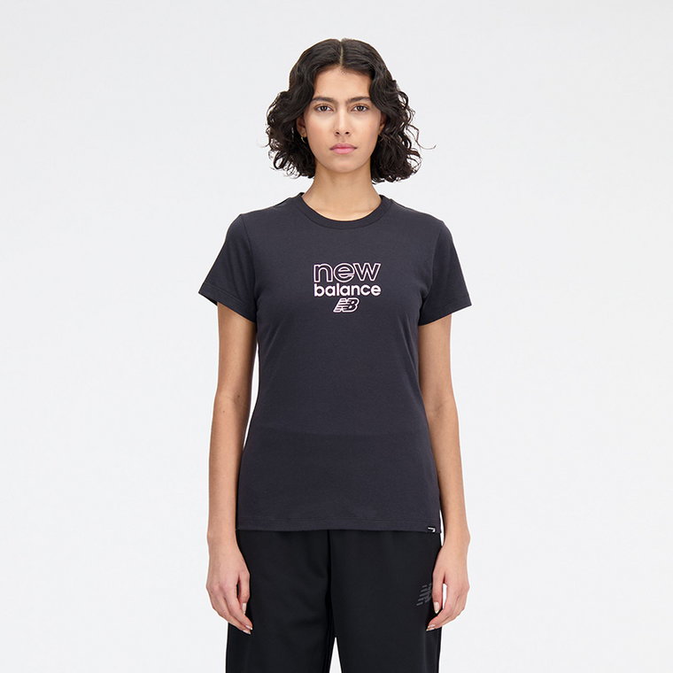 Koszulka damska New Balance WT33507BK  czarna