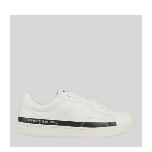 Buty sportowe męskie niskie G-Star Raw Cadet Lea Lgo 2312-002523-1909 41 WHT-BLK (8720656548344). Tenisówki i trampki męskie