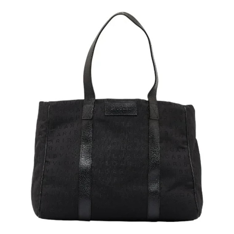 Pre-owned Canvas totes Bvlgari Vintage