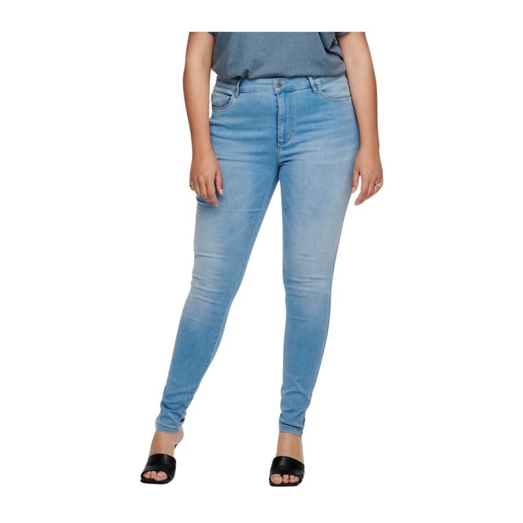 Dżinsy Skinny Denim dla Kobiet Only Carmakoma