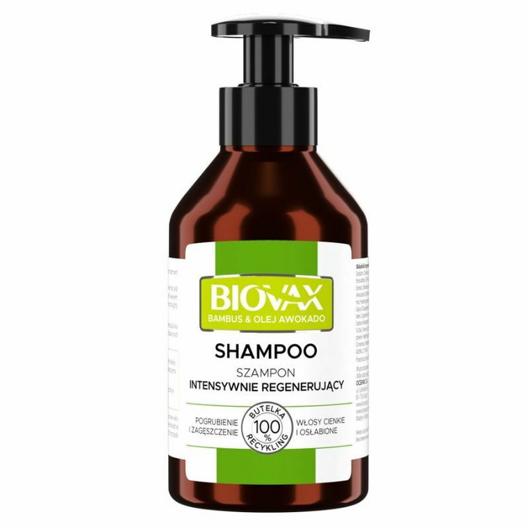 Biovax Bambus + Olej Avocado - szampon do włosów 200ml