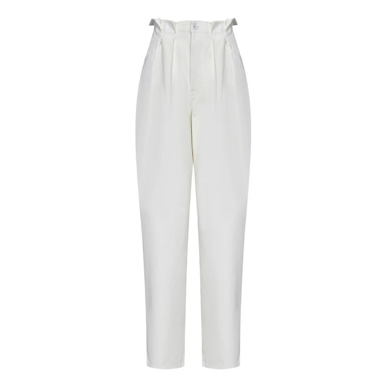 Skinny Trousers Off White