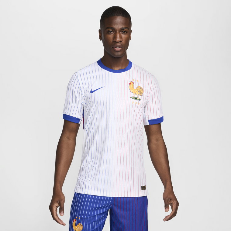 Męska koszulka piłkarska Nike Dri-FIT ADV Authentic FFF (drużyna męska) Match 2024/25 (wersja wyjazdowa) - Biel