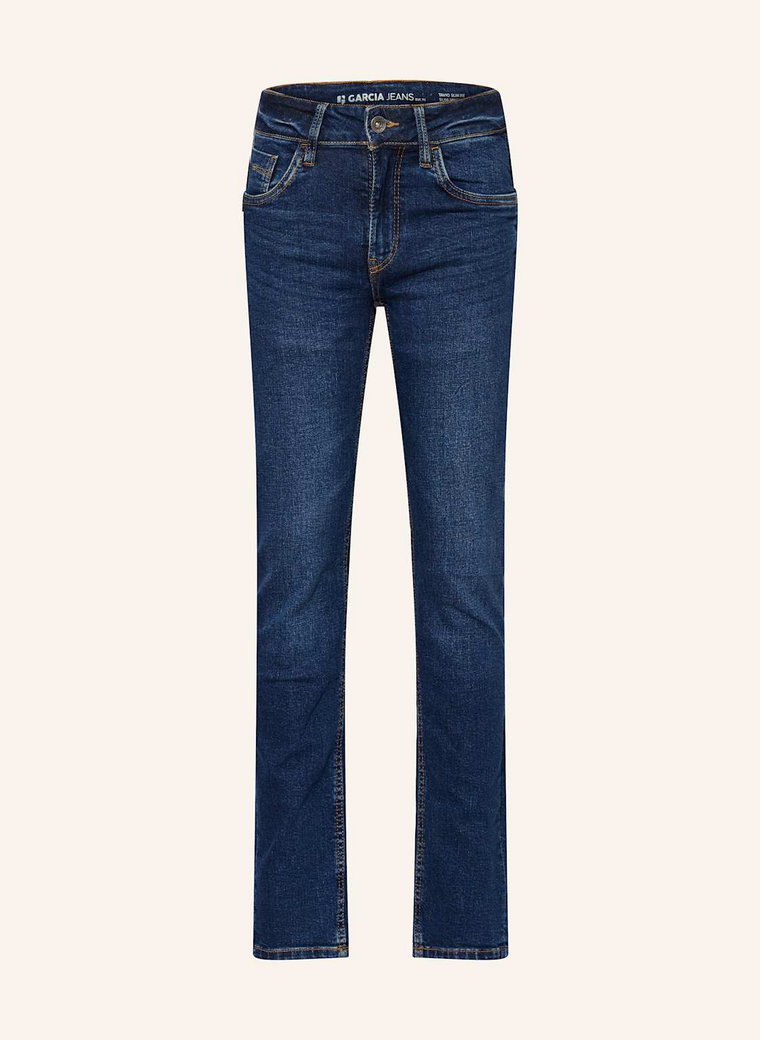 Garcia Jeansy Slim Fit blau