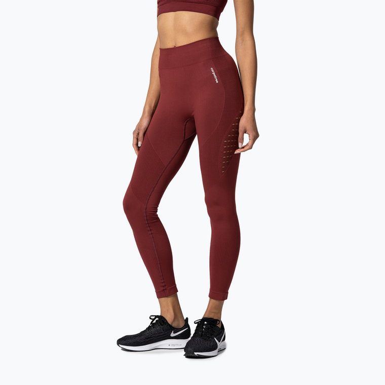 Legginsy damskie Carpatree Phase Seamless ruby