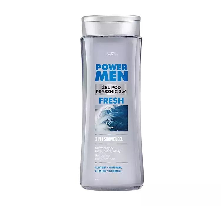 JOANNA POWER MEN ŻEL POD PRYSZNIC 3W1 FRESH 300ML