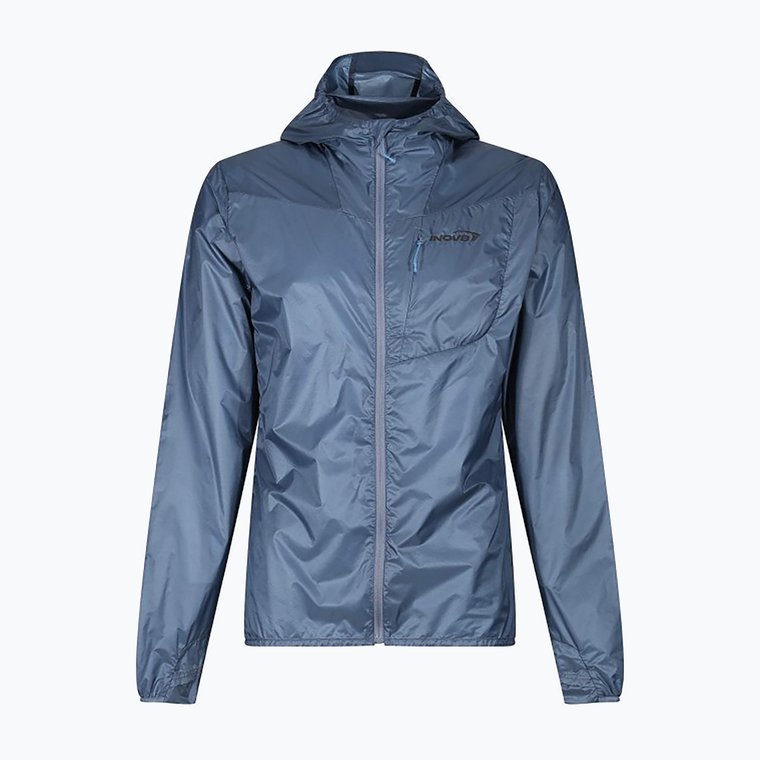 Kurtka do biegania męska Inov-8 Windshell Full Zip slate