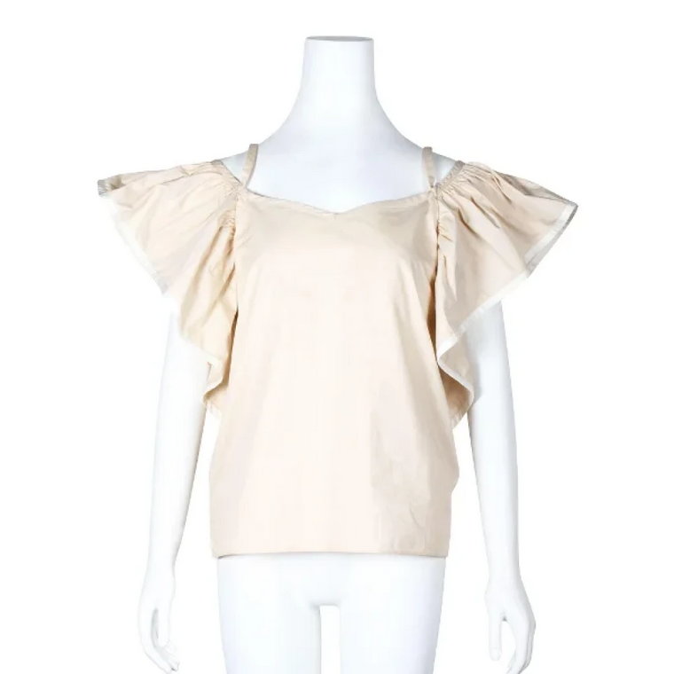 Pre-owned Cotton tops Chloé Pre-owned