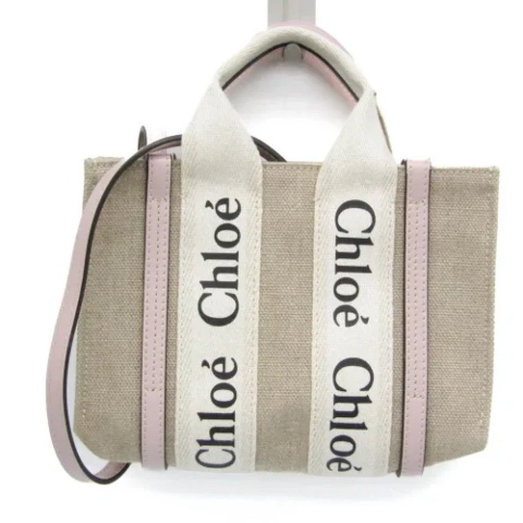 Pre-owned Canvas shoulder-bags Chloé Pre-owned