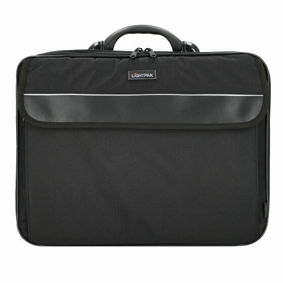 Lightpak Corniche Briefcase 44 cm przegroda na laptopa schwarz