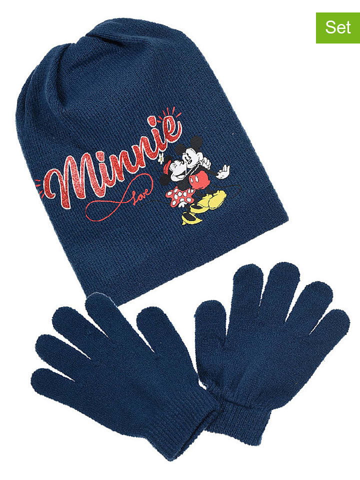 Disney Minnie Mouse 2-częściowy zestaw "Myszka Minnie" w kolorze granatowym