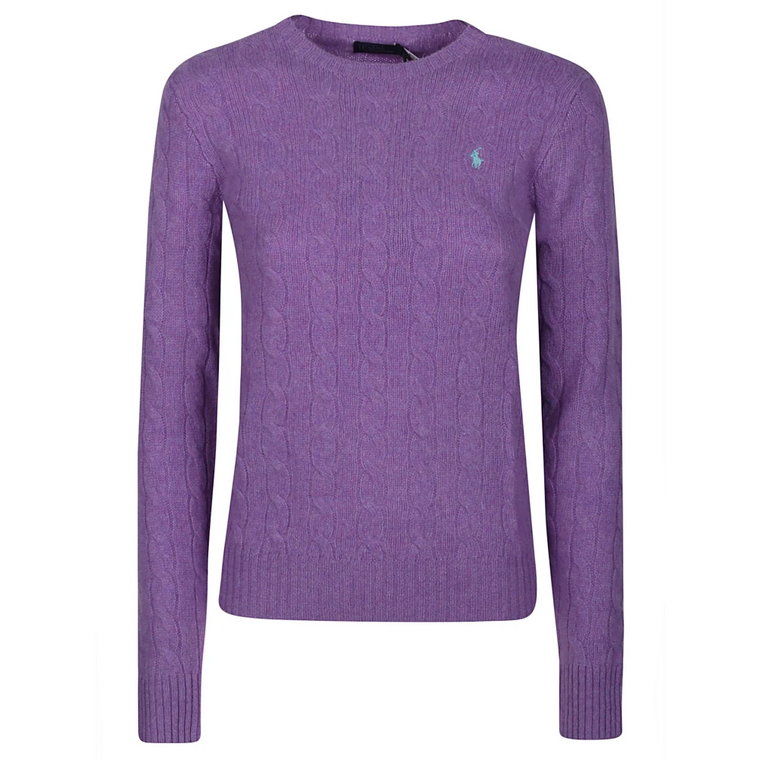 Wisteria Melange Sweter z Długim Rękawem Ralph Lauren