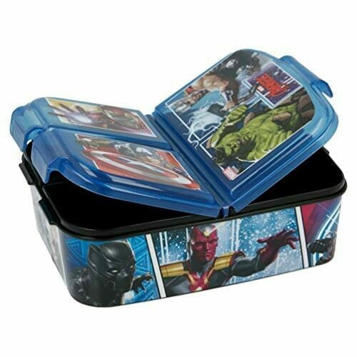 Pudełko Na Przekąski Śniadaniowe Dla Dzieci Avengers Z 3 Przegródkami