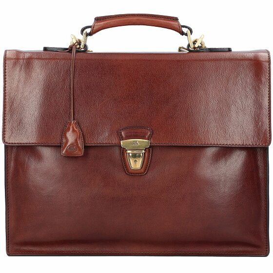 The Bridge Story Uomo Briefcase XII Leather 40 cm marrone