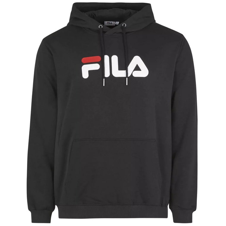 Fila Barumini Hoody FAU0090-80001, Męskie, Czarne, bluzy, bawełna, rozmiar: L