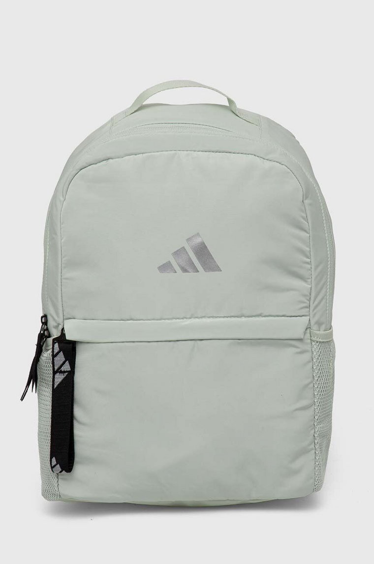 adidas Performance plecak damski kolor zielony duży gładki IY9846