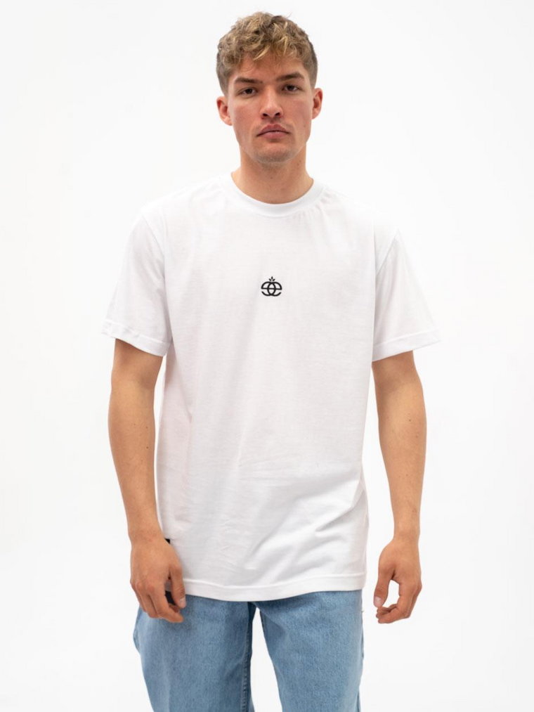 Koszulka Z Krótkim Rękawem Męska Biała Elade Icon 3D