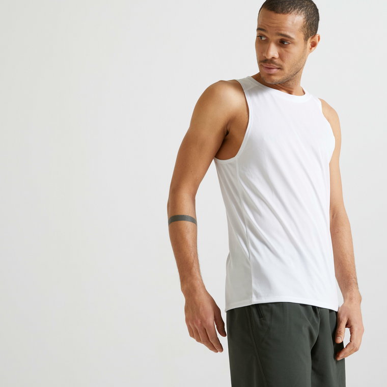 Koszulka fitness męska Domyos bez rękawów
