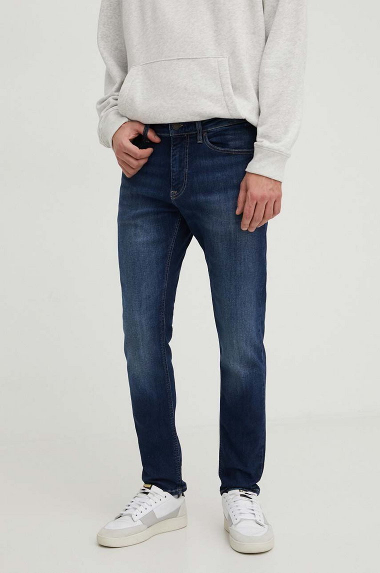 Tommy Jeans jeansy męskie kolor granatowy
