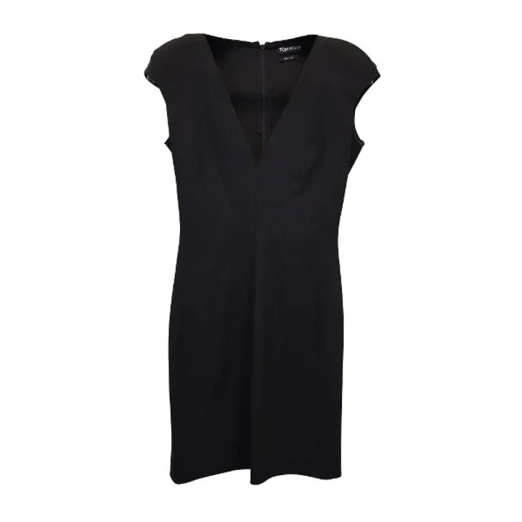 Pre-owned Silk dresses Tom Ford Pre-owned