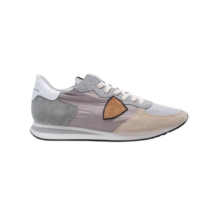Tropez X Sneakers - Beż/Szary/Biały Skóra Philippe Model