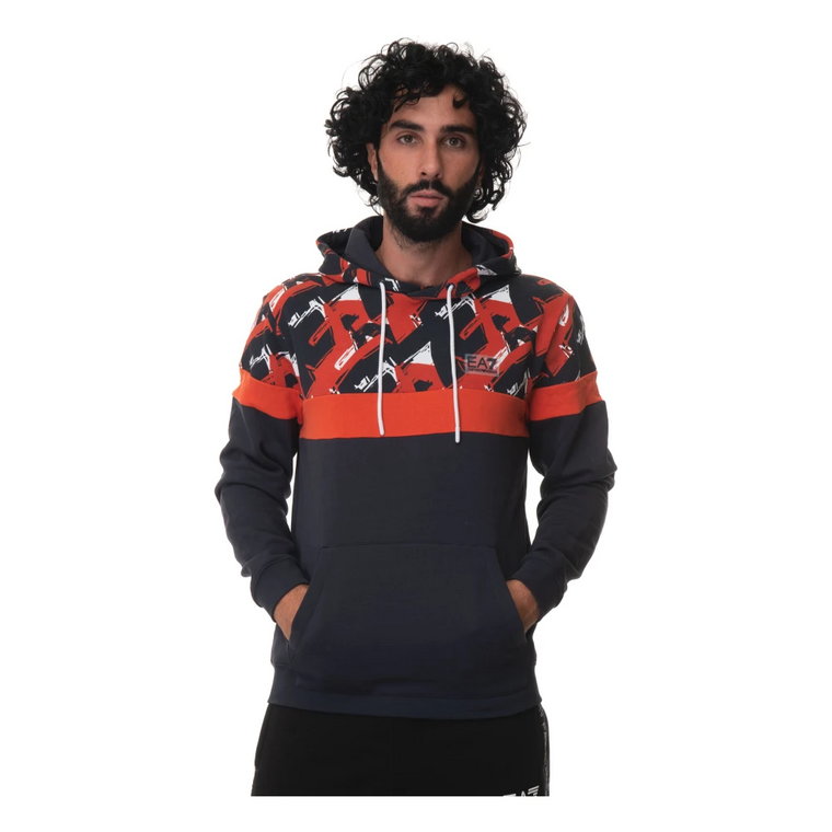 Sweatshirt with hood Emporio Armani EA7