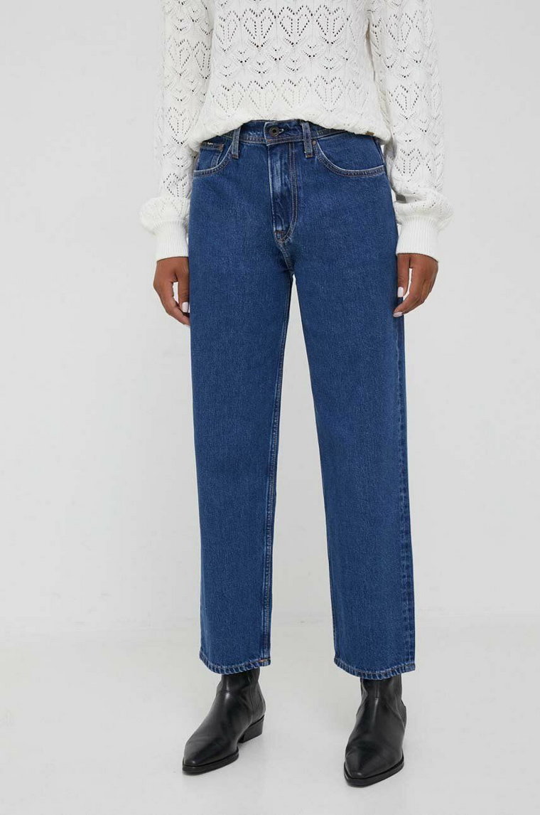 Pepe Jeans jeansy damskie high waist