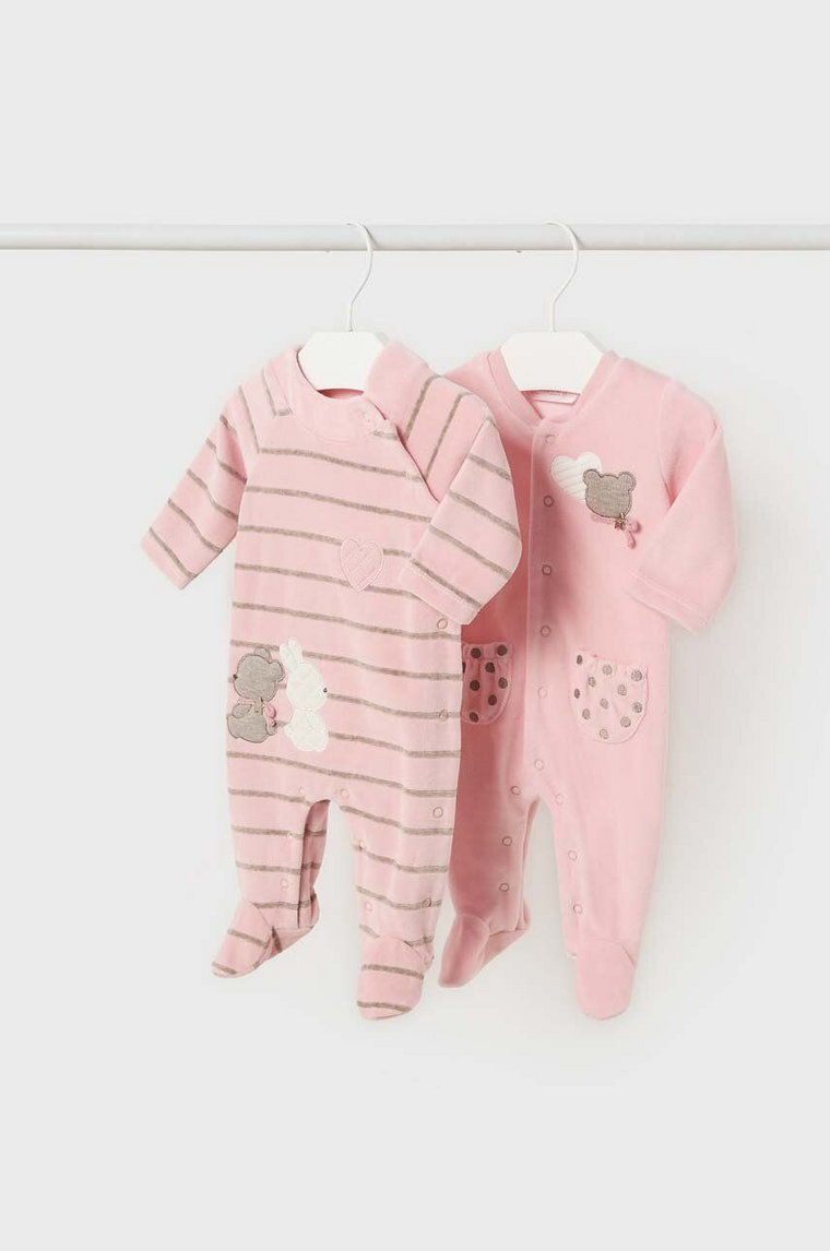 Mayoral Newborn pajacyk niemowlęcy 2-pack