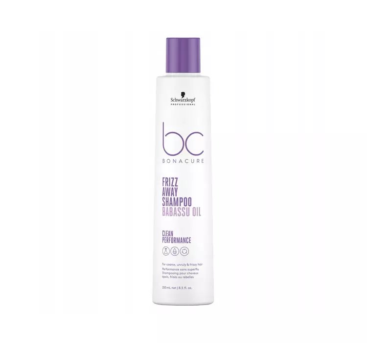 SCHWARZKOPF BC BONACURE FRIZZ AWAY BABASSU OIL SZAMPON DO WŁOSÓW 250ML