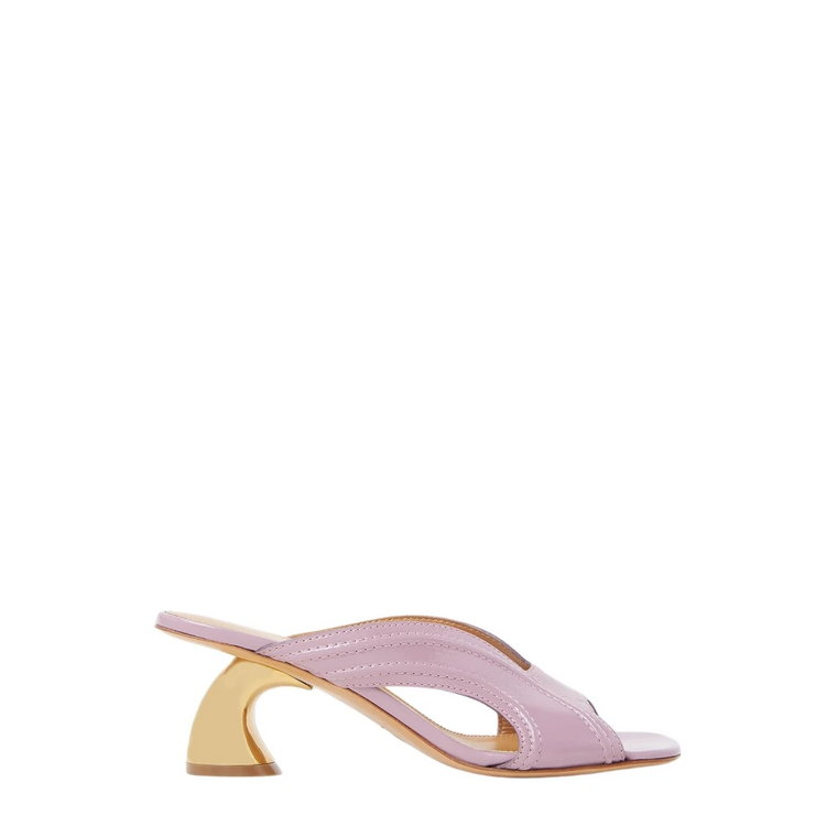 Eleganckie Mules na Obcasie Dries Van Noten