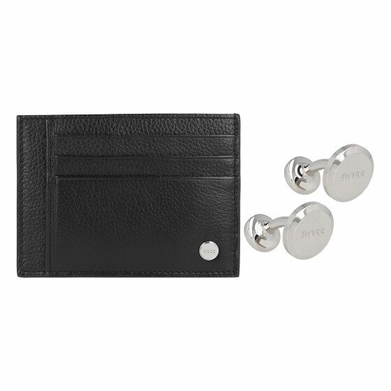 Boss GBBM Etui na karty kredytowe Skórzany 12 cm black